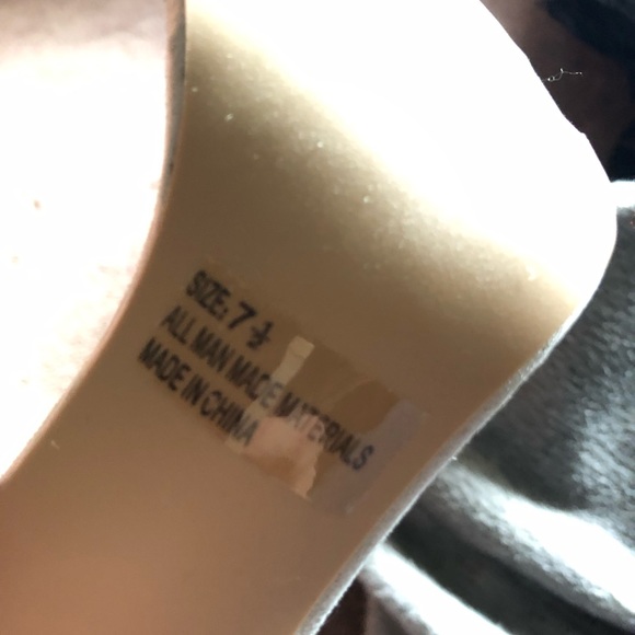 Fringe Faux Suede Heels - Picture 5 of 6